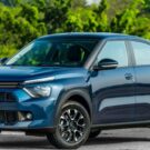 Basalt azul na diagonal.