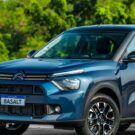 O Citroën Basalt parado.