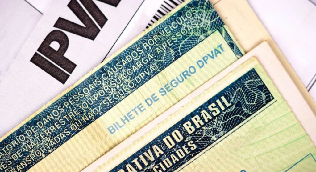 Documentos do IPVA.