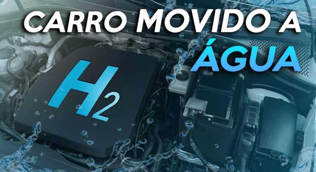 Carro movido a água.