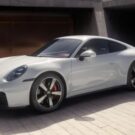 Lateral do Porsche 911 Carrera S.