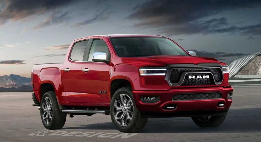 RAM Rampage parada na diagonal.