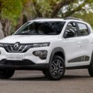 Renault Kwid e-tech branco.