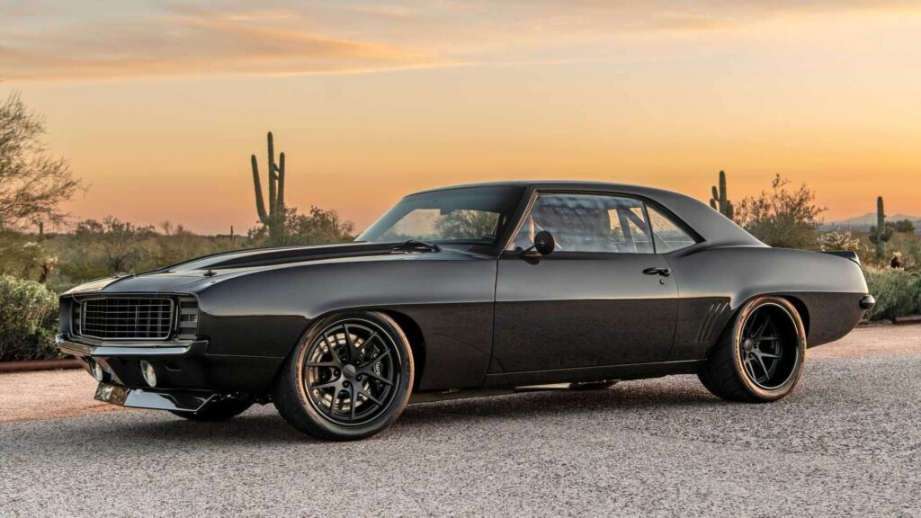 chevrolet camaro 1969 preto