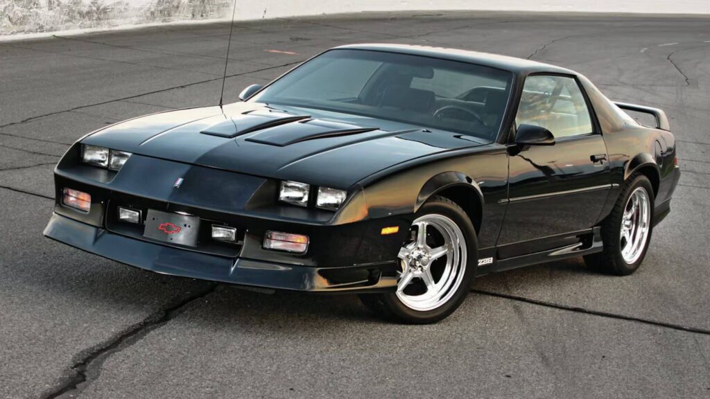 Chevrolet Camaro 1992 preto