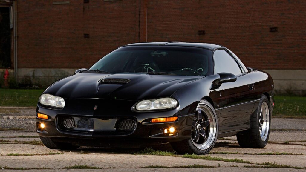 chevrolet camaro 2001 preto