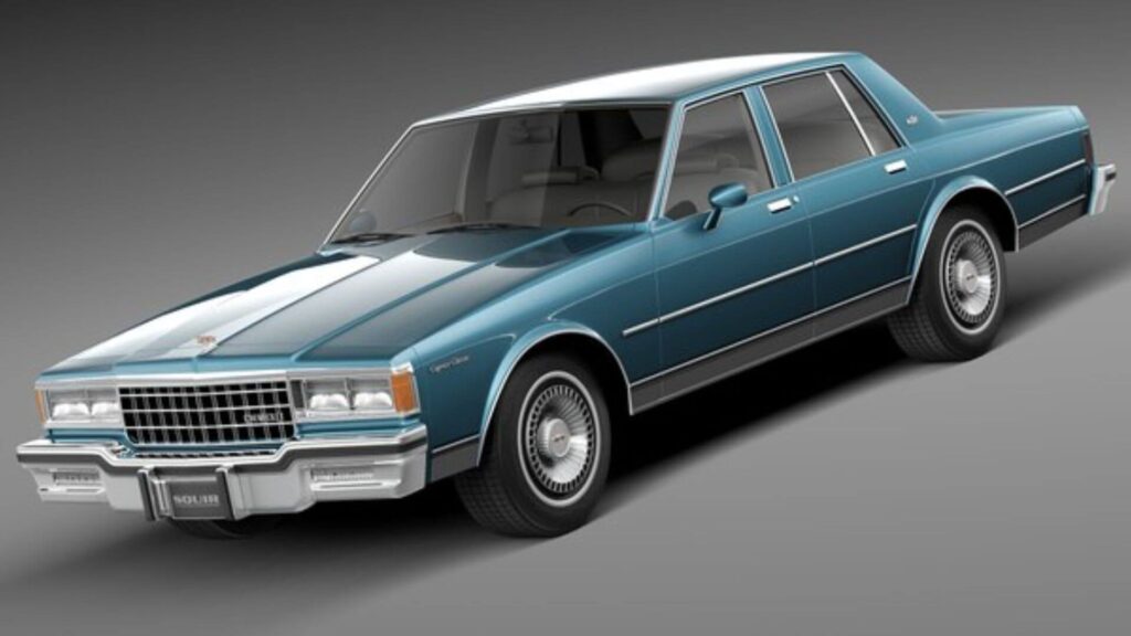 Chevrolet Caprice azul