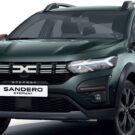 frente novo renault stepway 2025 verde