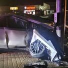 Cybertruck acidente com o poste.