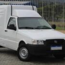 fiat fiorino branca parada