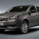 fiat grand siena cinza na diagonal