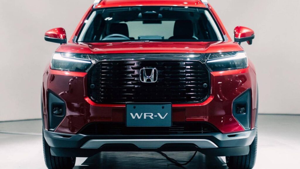 frente honda wr-v 2025 vermelho