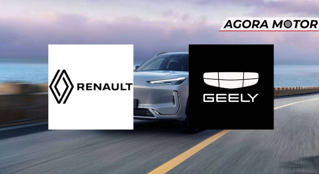 Renault e Geely logos.