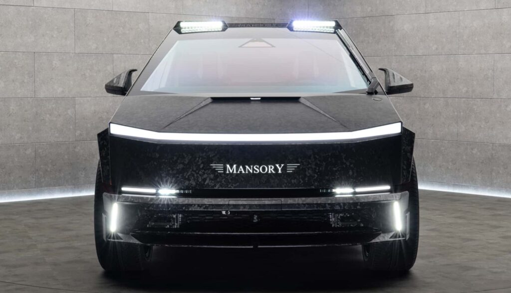 Mansory criou um versão exagerada do Cybertruck