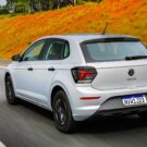 painel volkswagen polo prata na estrada