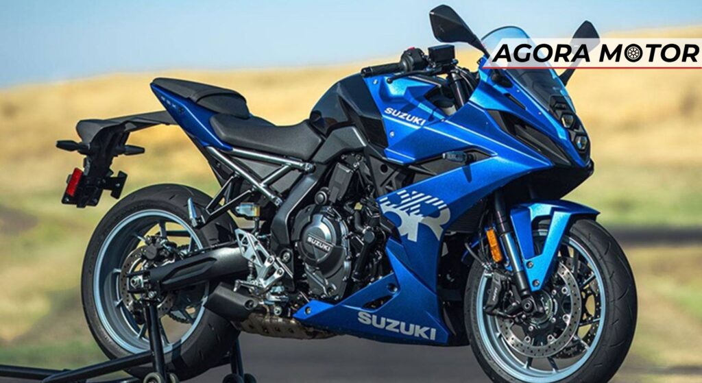 Suzuki parada de lado