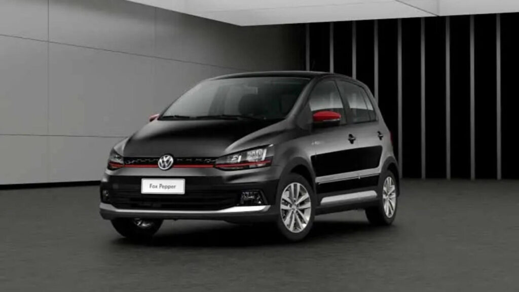 volkswagen fox 2018 preto