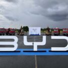Logo da BYD.