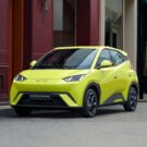 BYD Dolphin Mini verde.