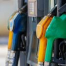 Bomba de gasolina com 4 pistolas.