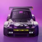 Frente do Renault 5 Turbo 3E.