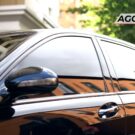 Insulfilm preto no carro.