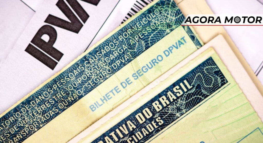 Documentos oficiais do IPVA.
