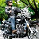Haojue Master Ride 150 em velocidade.