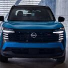 Frente do Novo Nissan Kicks azul.