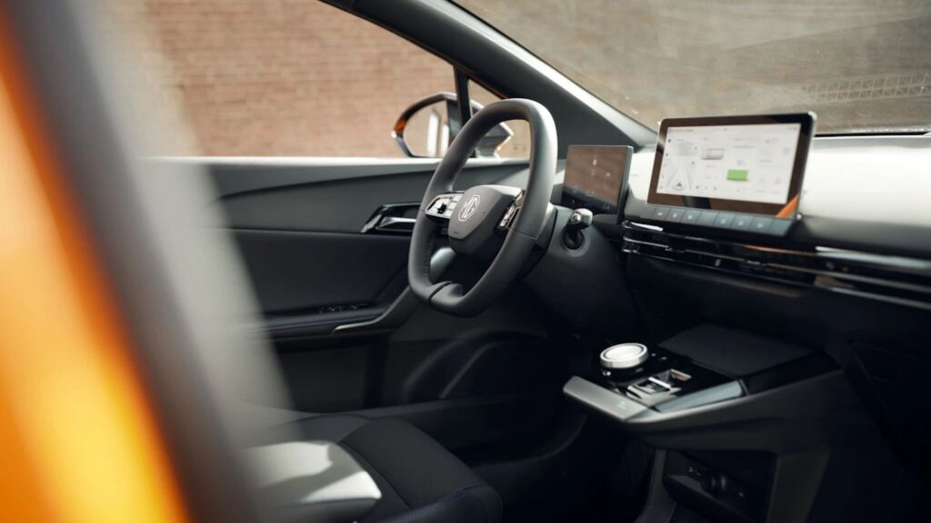 Interna do Novo MG4 EV.