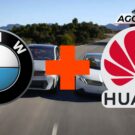 Parceria da BMW com a Huawei.