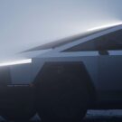 Frente do Tesla Cybertruck.