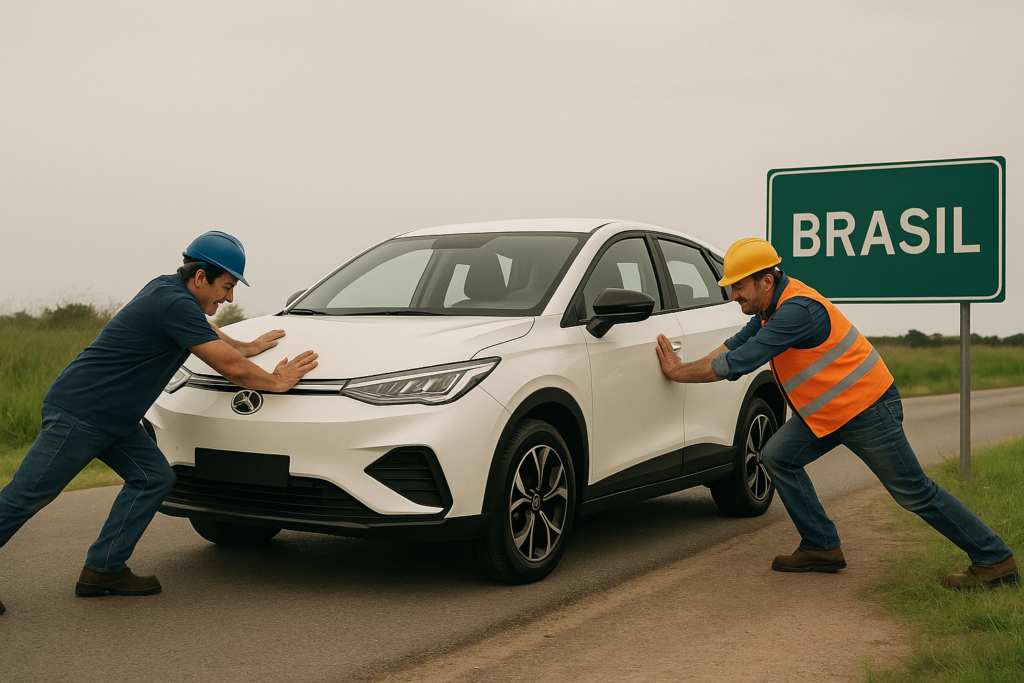 Carro Chinês no Brasil.