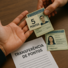 Transferência de pontos.