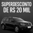 Renault Duster preta.