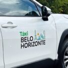 Táxis de Belo Horizonte estão surpreendendo os moradores.