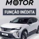 Scenic E-Tech parado na diagonal.