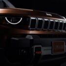 Frente do novo Jeep Renegade que virá em 2027.