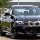 Novo BMW Série 3 2026 preta de frente.