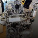 Protótipo de um motor híbrido flex da BYD.