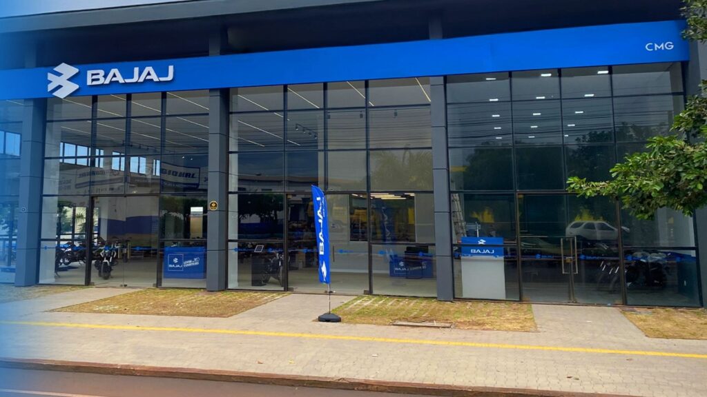 Nova loja da Bajaj no Brasil em Dourados MS.