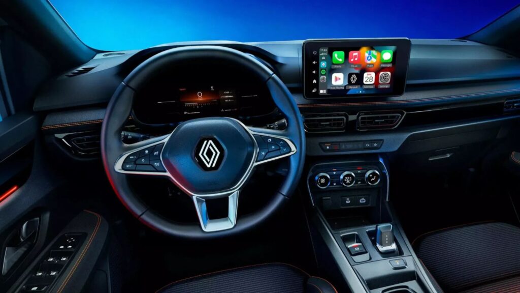 Interna do Renault Kardian.