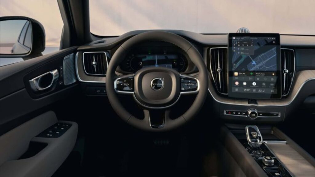 Interna do Volvo XC60 2026.