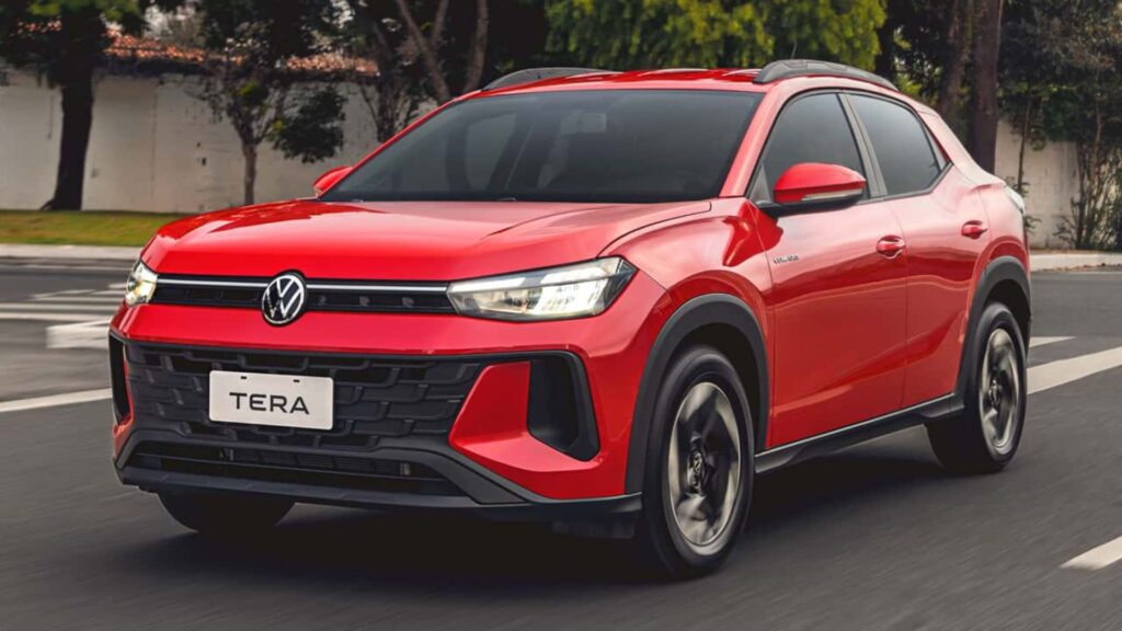 Volkswagen Tera na estrada.