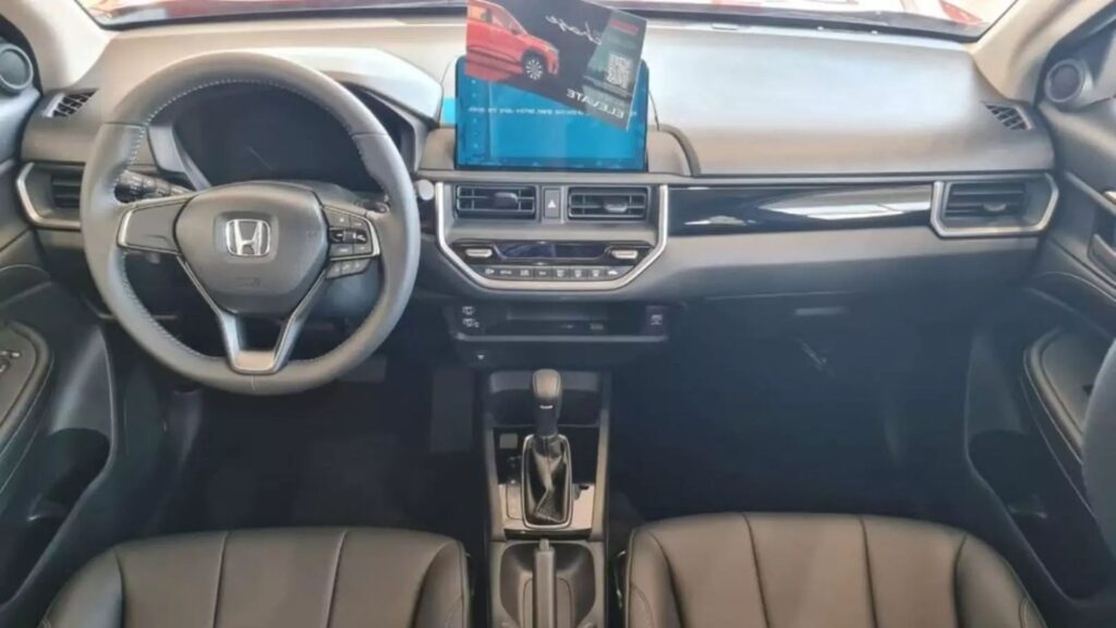 Interior do Honda WR-V 2026.