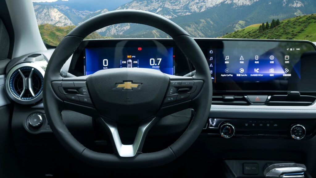 Interna do Chevrolet Onix 2026.