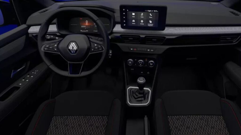 Interna do Renault Kardian manual.