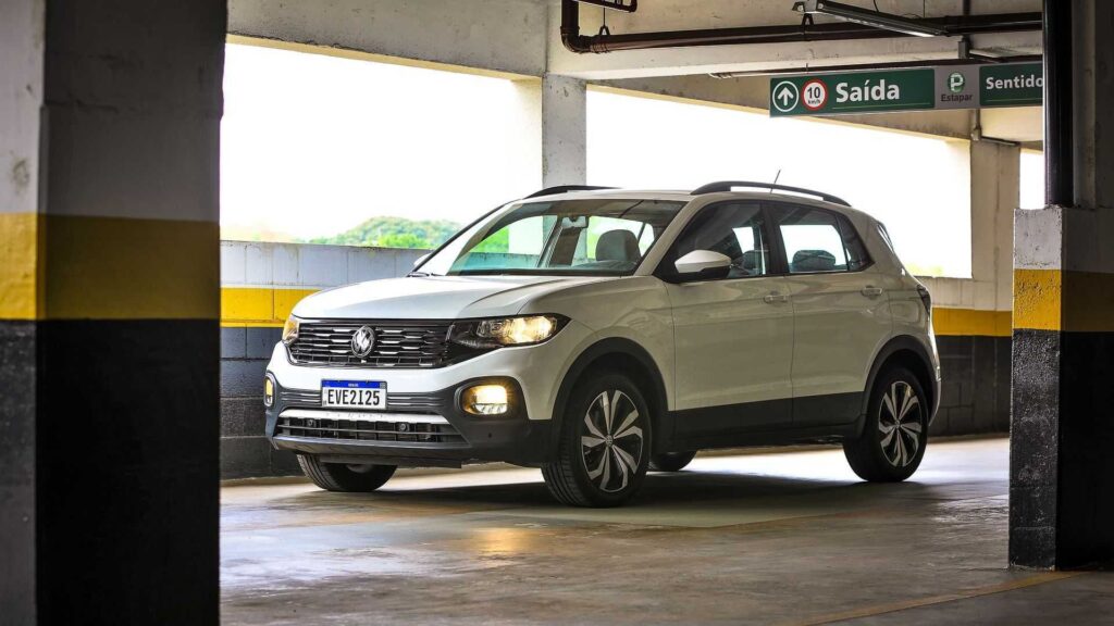 Volkswagen T-Cross com desconto.