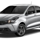 Fiat Argo na diagonal.