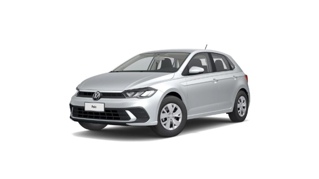 Volkswagen Polo Sense na diagonal.